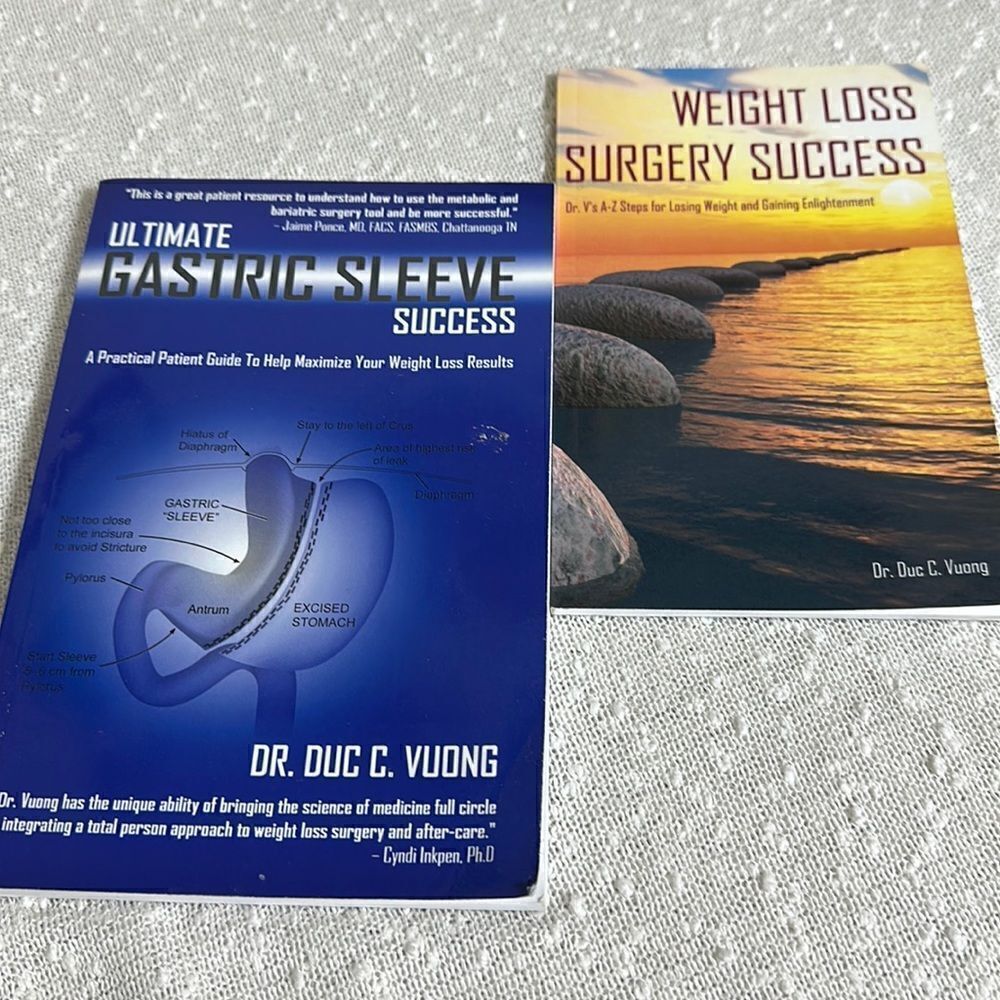 ULTIMATE GASTRIC SLEEVE Book Lot Weight Loss Surgery Success Journal Dr Vuong